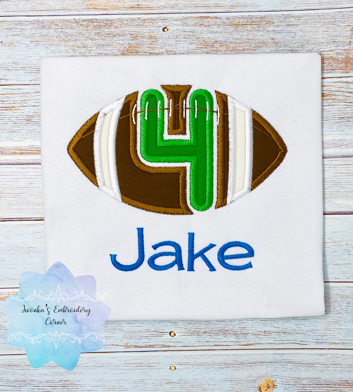 Football birthday shirt, Boys football number shirt, Football birthday party outfit