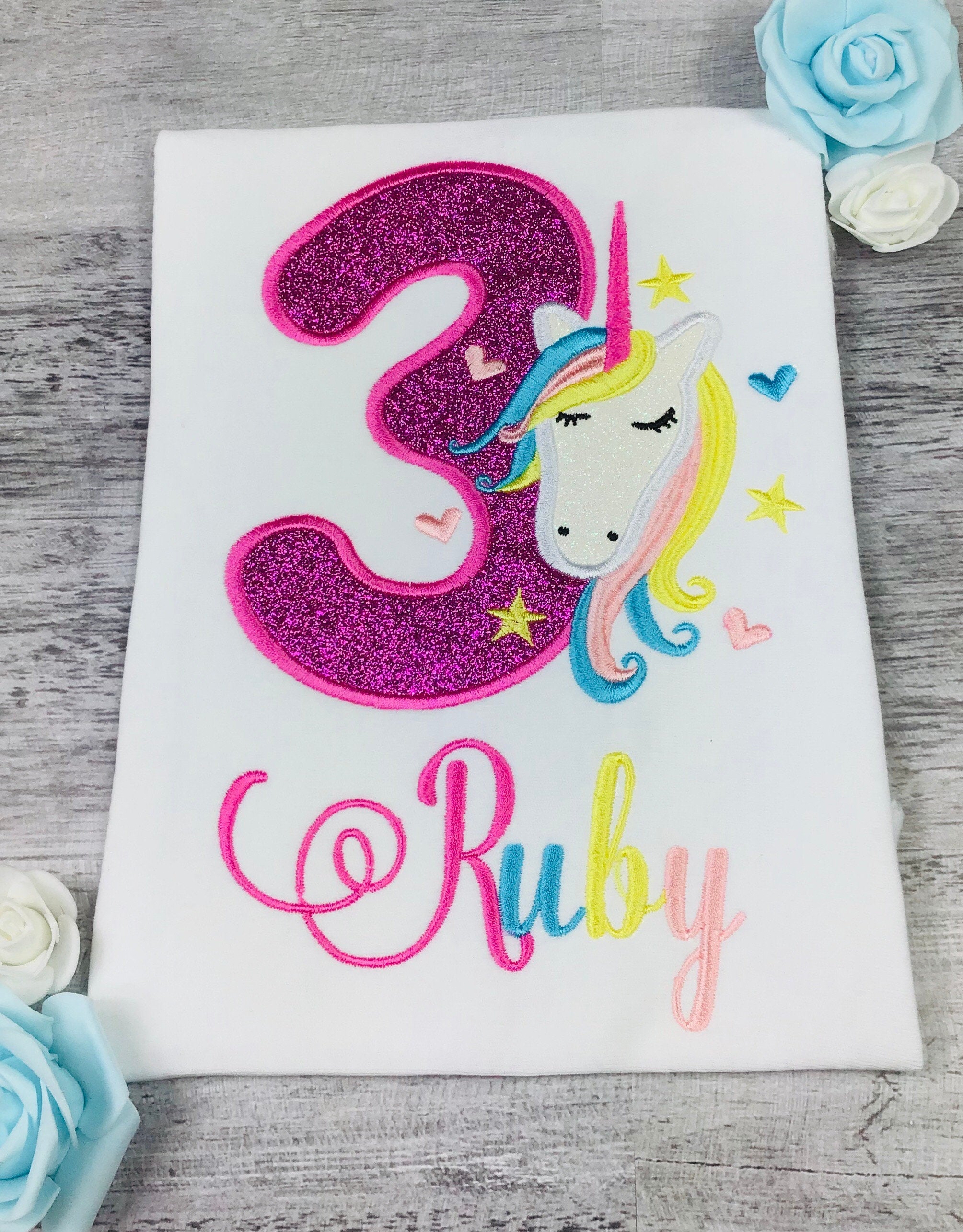 Unicorn Birthday Shirt, Unicorn Birthday Outfit, Unicorn Party, Unicorn Birthday, Unicorn Birthday Girl Shirt