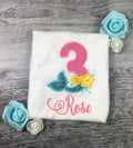 Girls shirt with mermaid tail, Birthday outfit with number, Mermaid party, Mermaid 1st Birthday