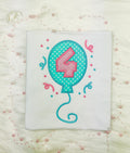 Birthday shirt for a with balloon, Party balloon
