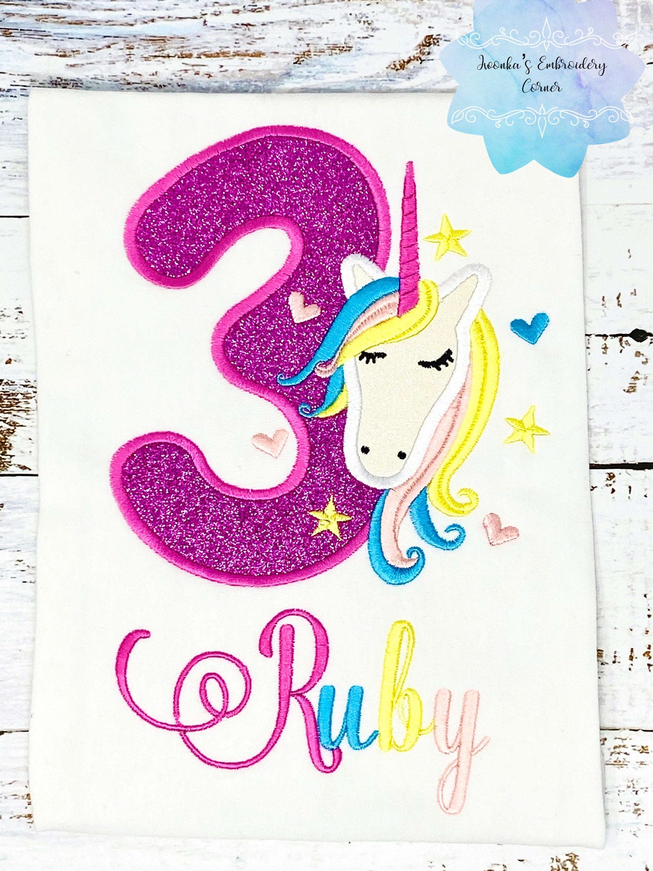 Unicorn Birthday Shirt, Unicorn Birthday Outfit, Unicorn Party, Unicorn Birthday, Unicorn Birthday Girl Shirt
