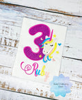 Unicorn Birthday Shirt, Unicorn Birthday Outfit, Unicorn Party, Unicorn Birthday, Unicorn Birthday Girl Shirt