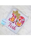 Girl shirt with number and bow, Birthday Outfit, Personalized Embroidery Shirt 5th, 3rd, 4th Birthday shirt, Floral birthday gift