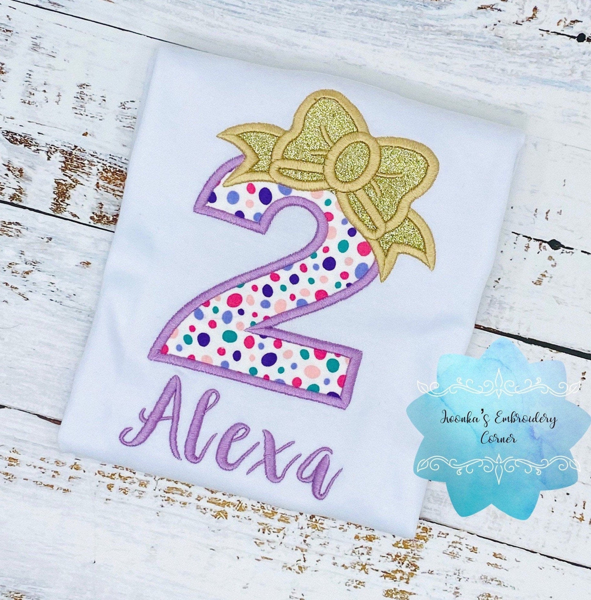 Girls birthday colorful Polk dot shirt, Birthday outfit 1st, 2nd, 3rd, 4th birthday