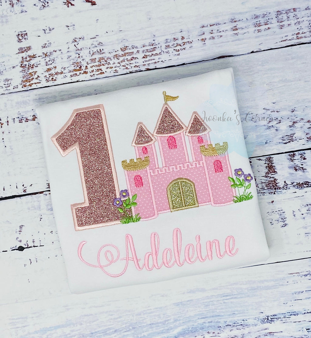 5th Birthday Shirt for Girl, Princess Birthday Shirt, Number with Crown Birthday Shirt, Girls 4th Birthday Shirt, Princess Birthday Party