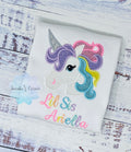 Uni Matching Sibling’s Shirt, Pastel Unicorn Shirt, Pastel Unicorn Birthday Outfit, Unicorn birthday, Rainbow Uni Shirt, Unicorn embroidery