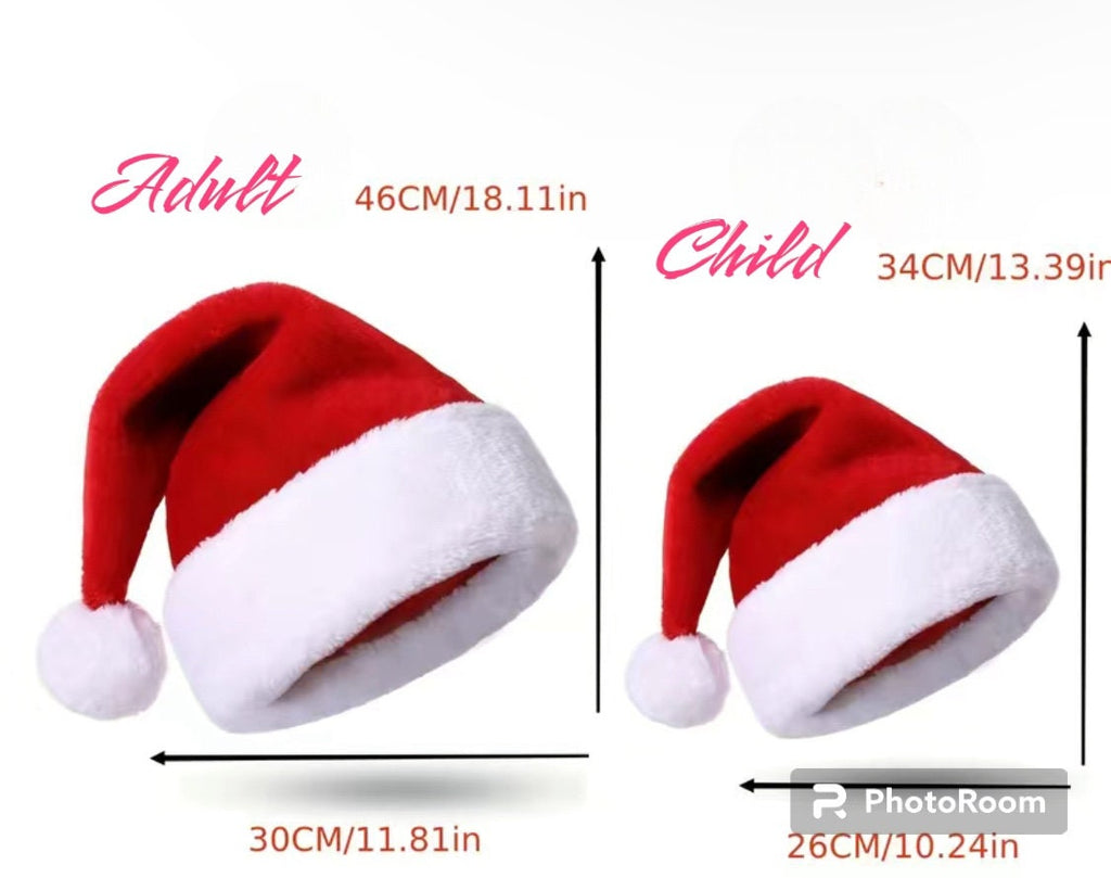 Personalized Santa Christmas Hat
