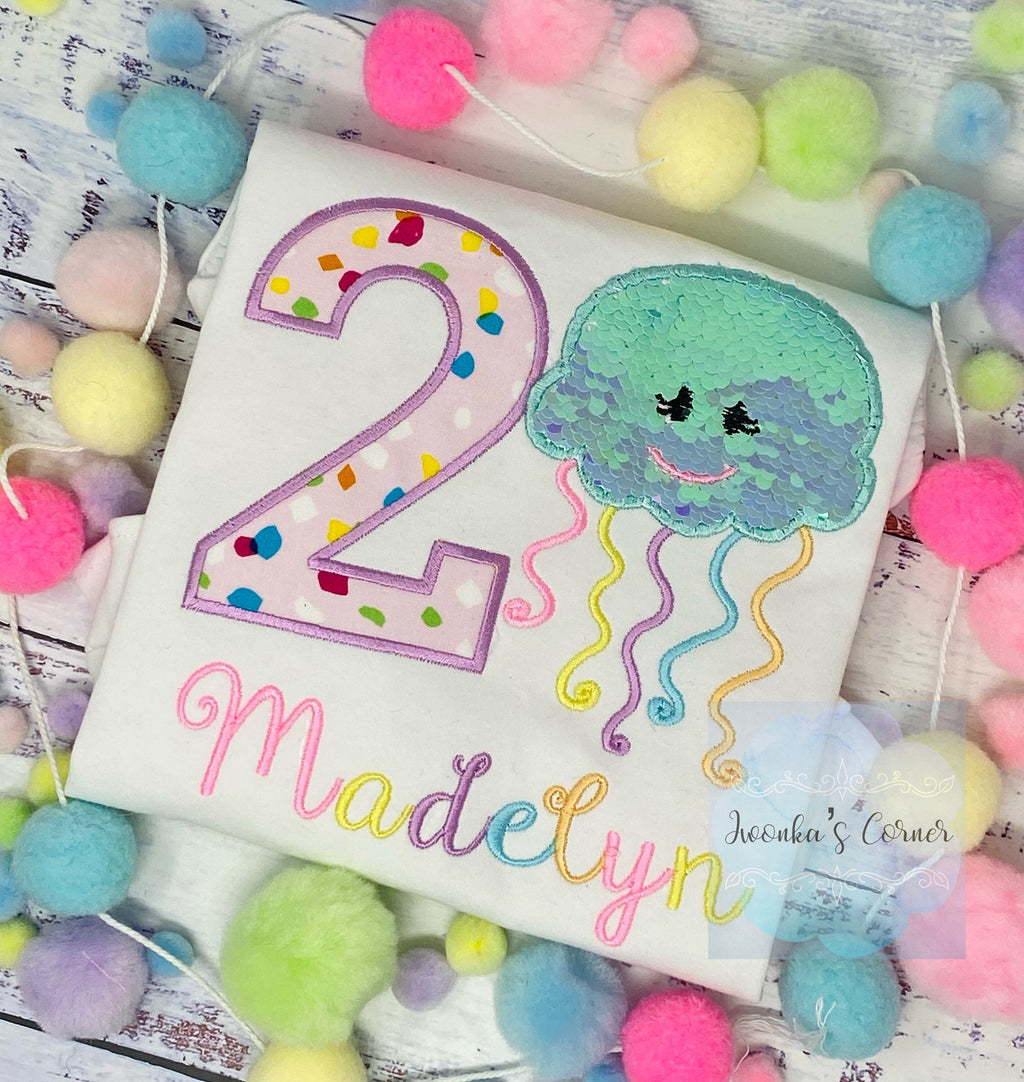 4th Birthday pink Unicorn Shirt, Girl Rainbow Pastel Unicorn Birthday Outfit, Rainbow Unicorn outfit, Unicorn embroidery, Any age