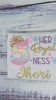 5th Birthday Shirt for Girl, Princess Birthday Shirt, Number with Crown, Her Royal 5-ness, Girls 6th Birthday Shirt, Snowflake shirt