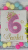 6th Birthday Girl Outfit, Princess Birthday Shirt, Number with Tiara, Pink Princess Birthday Shirt, Princess Birthday Party