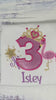 Girl 3rd Princesses and Pink Glitter Flamingo birthday shirt, Princes Tiara Birthday Number, Flamingo Shirt