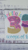 Girl Ice Cream 3 “Scoop of fun” birthday shirt, Sweet Ice Cream cone Theme Party, Pastel sweet birthday tee