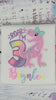 Girl 3rd birthday T Rex embroidery shirt, Dinosaur themed shirt, Pink dinosaur embroidery, Any age