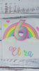 6th Rainbow birthday shirt for a girl, Over the rainbow party, Any Age, birthday party rainbow theme, Pastel Color Rainbow, Pink Rainbow