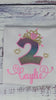 2nd Birthday Shirt for Girl, Princess Birthday Shirt, Number with Crown Birthday Shirt, Girls 4th Birthday Shirt, Princess Tiara, Any Age