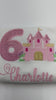 6th Birthday Shirt for Girl, Princess Castle Shirt, Pink Castle Tee,  Girls Royal Birthday Shirt, Princess Birthday Party