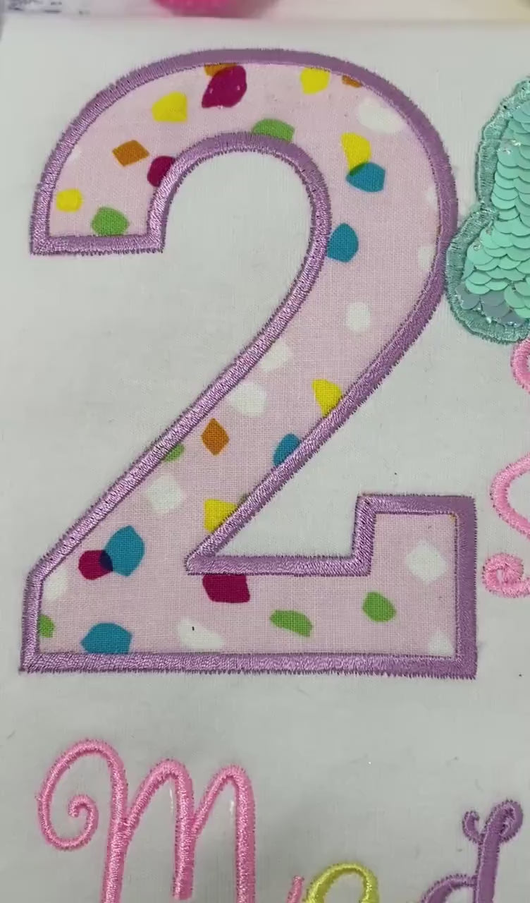 4th Birthday pink Unicorn Shirt, Girl Rainbow Pastel Unicorn Birthday Outfit, Rainbow Unicorn outfit, Unicorn embroidery, Any age