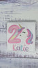 2nd Birthday pink purple blue, Unicorn Shirt, Girl Rainbow Pastel Unicorn Birthday Outfit, Rainbow Unicorn, Unicorn embroidery, Any age