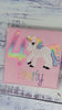 4th Birthday Pastel Unicorn Shirt, Girl Rainbow Unicorn Birthday Outfit, Rainbow Unicorn outfit, Unicorn embroidery, Any age