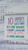 Girl 10th birthday embroidery shirt,